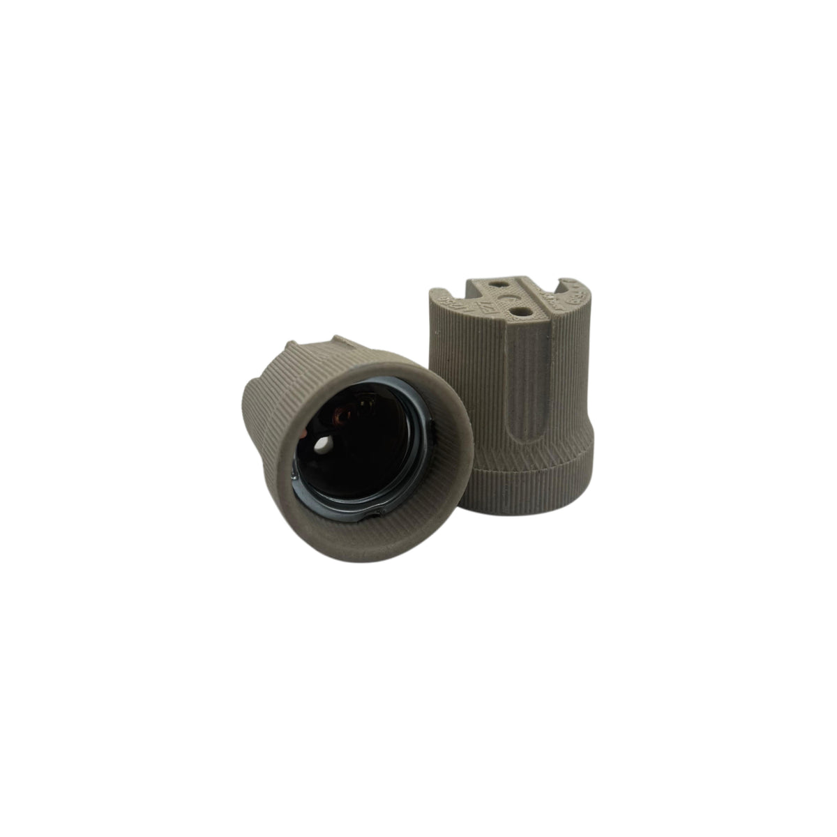Ceramic Light Fitting – Unskirted (Screw in)